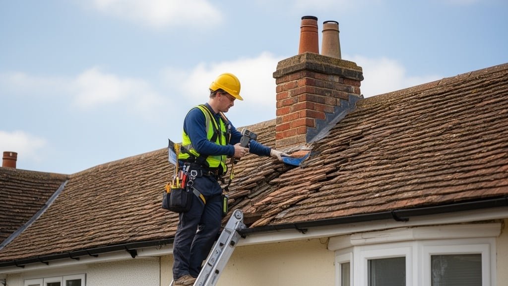 Roof problems in home surveys